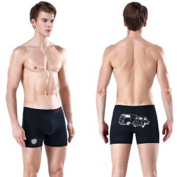 BOXERSHORTS, BLACK