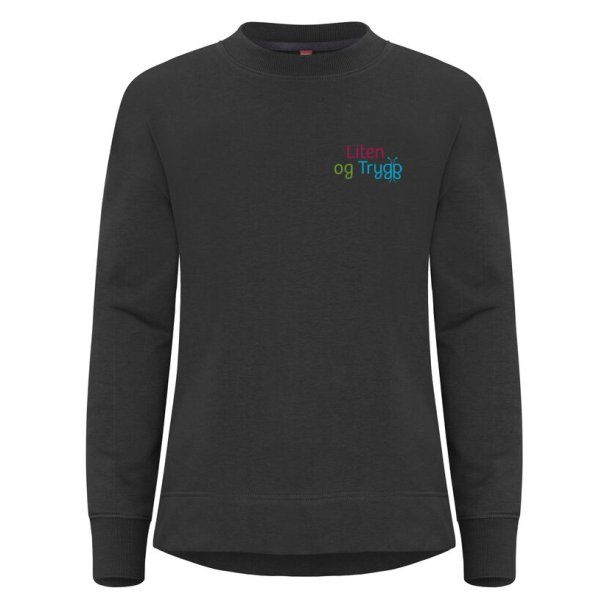 SORT LITEN &amp; TRYGG COLLEGEGENSER, DAME