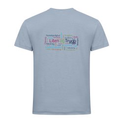 Liten og Trygg T-SKJORTE, SOFT BLUE