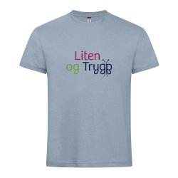 Liten og Trygg T-SKJORTE, SOFT BLUE