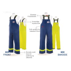 CAPTAINS 600 LETTVEKT BUKSE