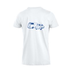 VVW T-skjorte herre, Hvit