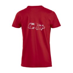 VVW T-skjorte herre, Rd