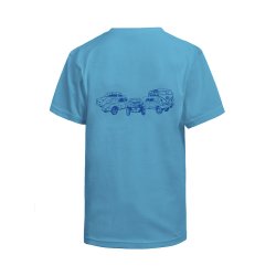 VVW T-skjorte Barn, Bl