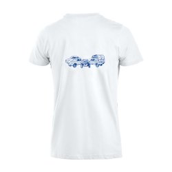 VVW T-skjorte herre, Hvit